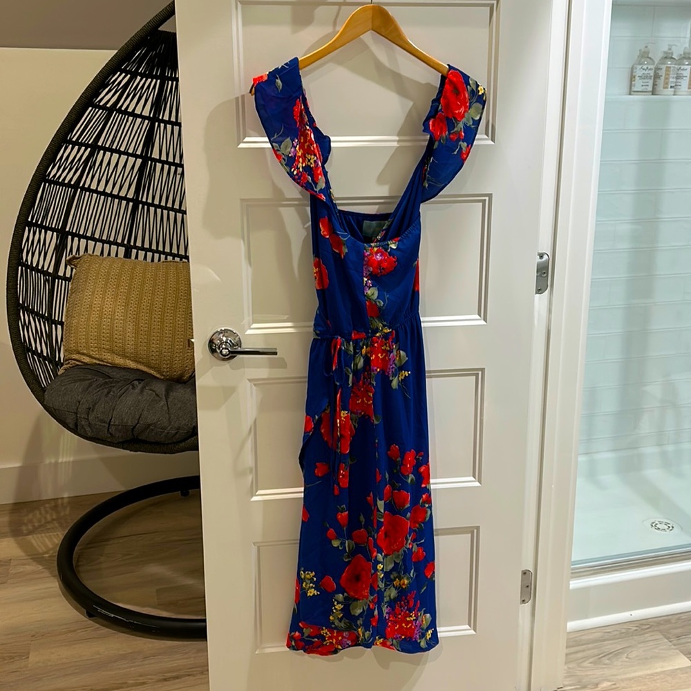 Skies Are Blue floral wrap dress